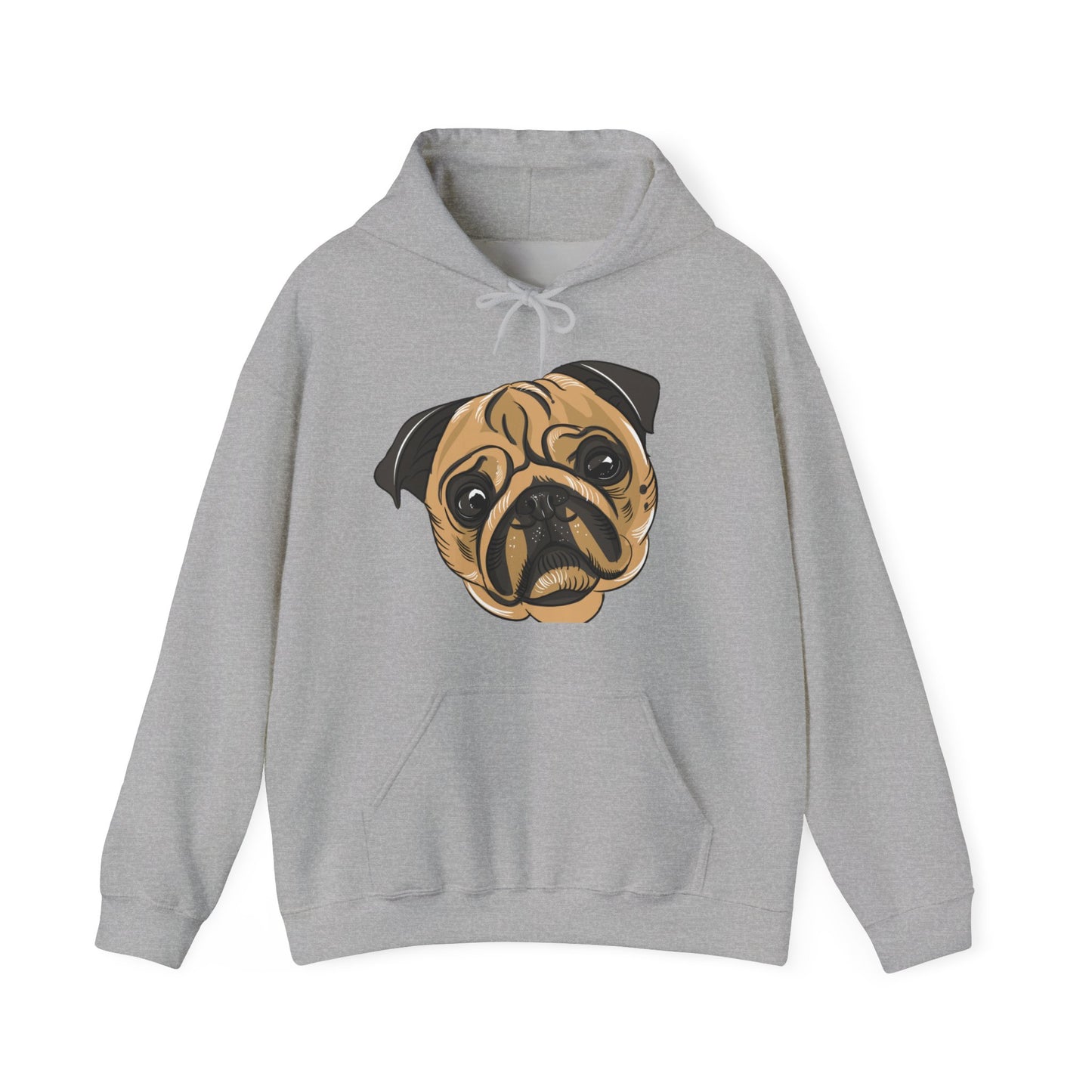 Cute Pug Hoodie